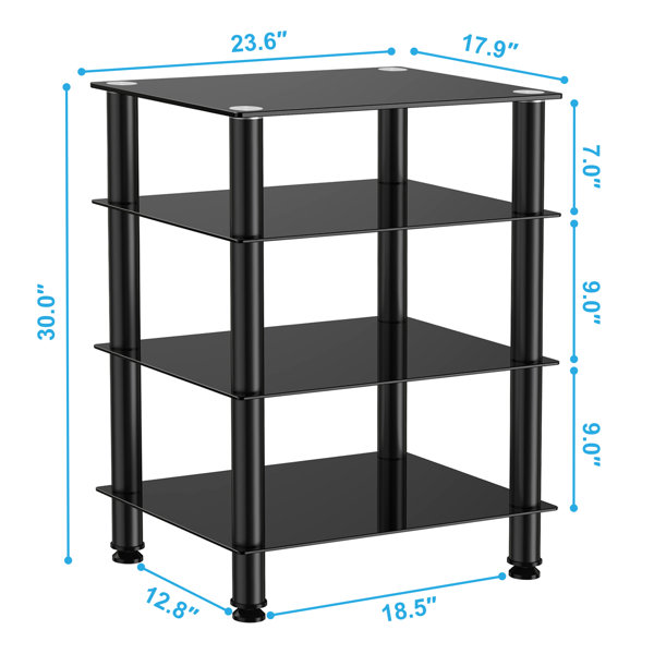 Latitude Run® Audio Rack & Reviews Wayfair